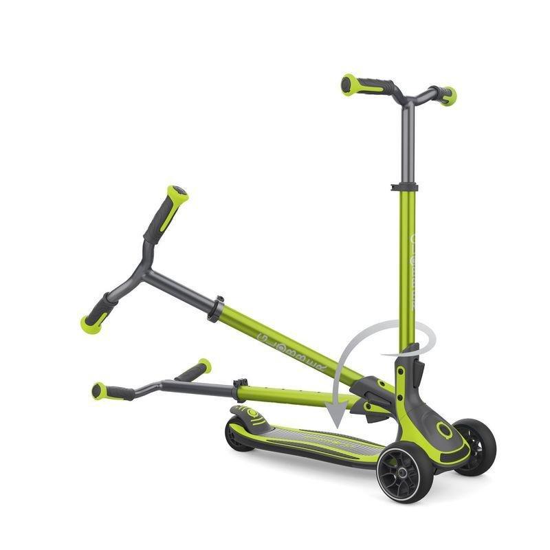 Globber Ultimum 3-Wheel Foldable Scooter - Lime Green, , large image number 5
