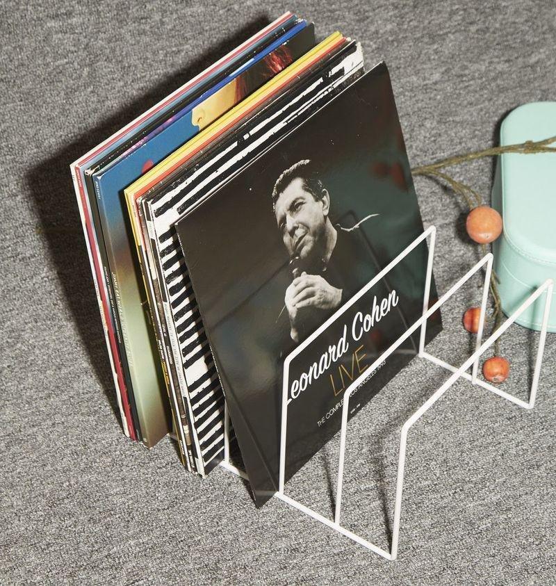 MJI R25 Vinyl Record Holder White, , large image number 1