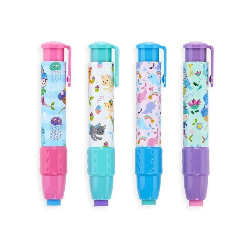 OOLY Click It Erasers Mermaid Magic (Assortment - Includes 1), , large image number 0