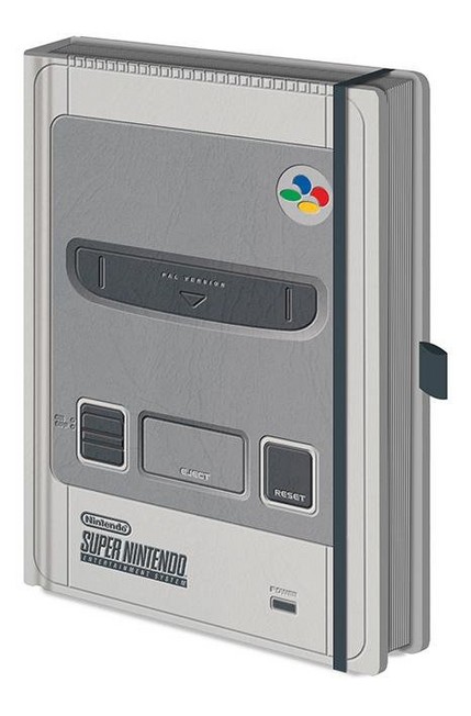 PYRAMID POSTERS - Nintendo SNES Writing Notebook A5