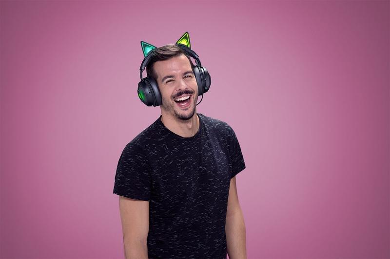 Razer Kraken Kitty Edition Gaming Headphones Black, , large image number 1
