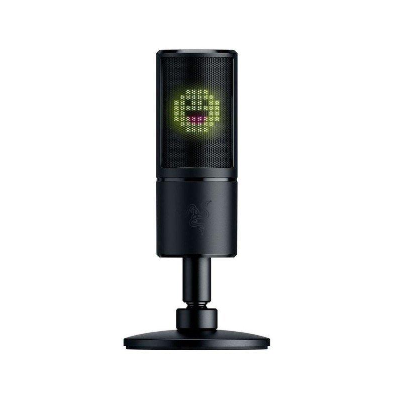 Razer Seiren Emote Streaming Condenser Microphone - Black, , large image number 0