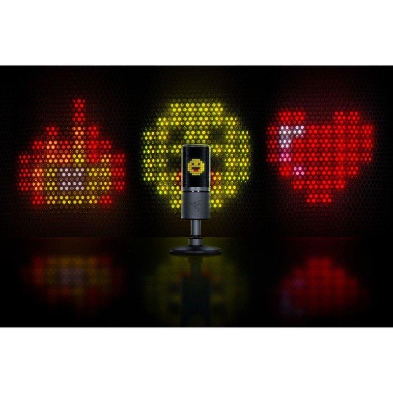 Razer Seiren Emote Streaming Condenser Microphone - Black, , large image number 3