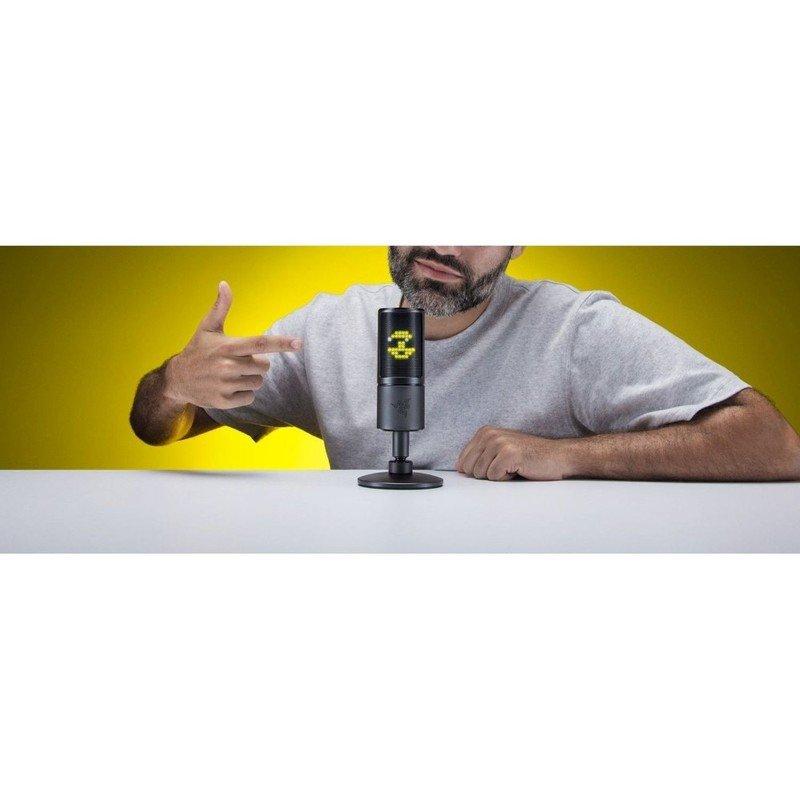 Razer Seiren Emote Streaming Condenser Microphone - Black, , large image number 4
