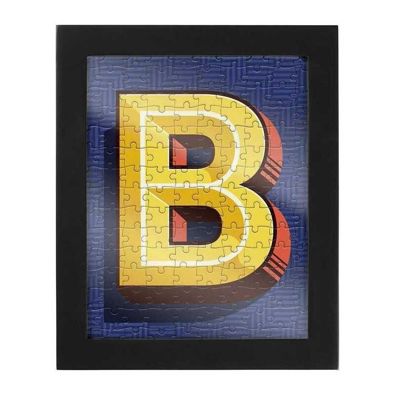Ridleys Alphabet Jigsaw Puzzle with Frame Letter B, , large image number 0