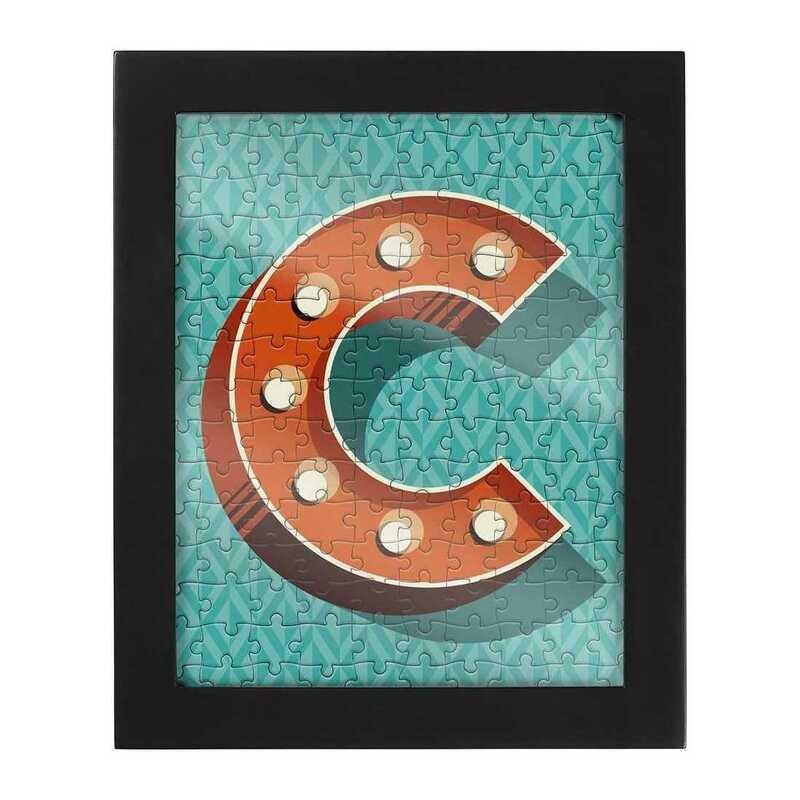Ridleys Alphabet Jigsaw Puzzle with Frame Letter C, , large image number 0