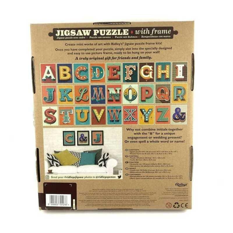 Ridleys Alphabet Jigsaw Puzzle with Frame Letter O, , large image number 1