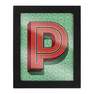 RIDLEYS - Ridleys Alphabet Jigsaw Puzzle with Frame Letter P