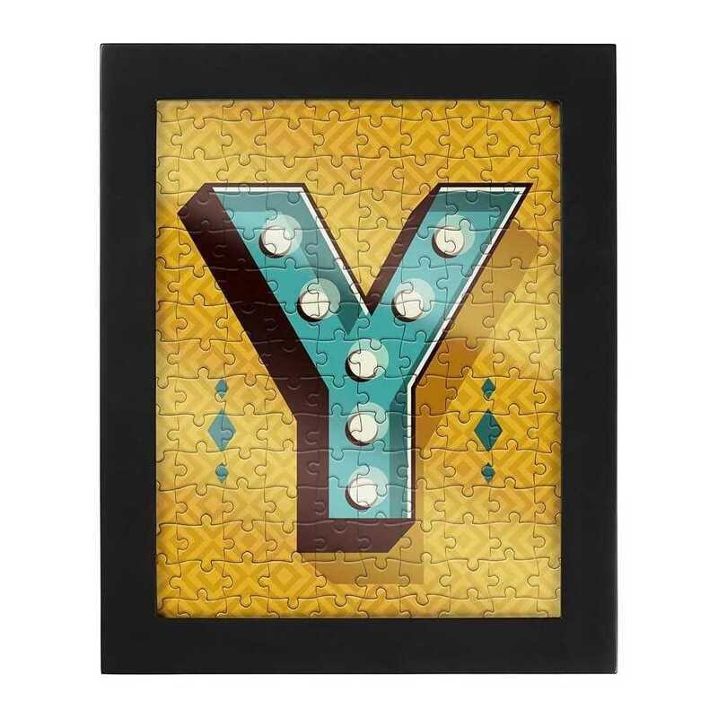 Ridleys Alphabet Jigsaw Puzzle with Frame Letter Y, , large image number 0