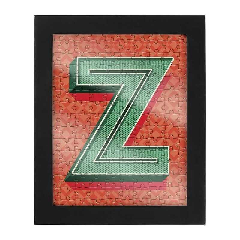 Ridleys Alphabet Jigsaw Puzzle with Frame Letter Z, , large image number 0