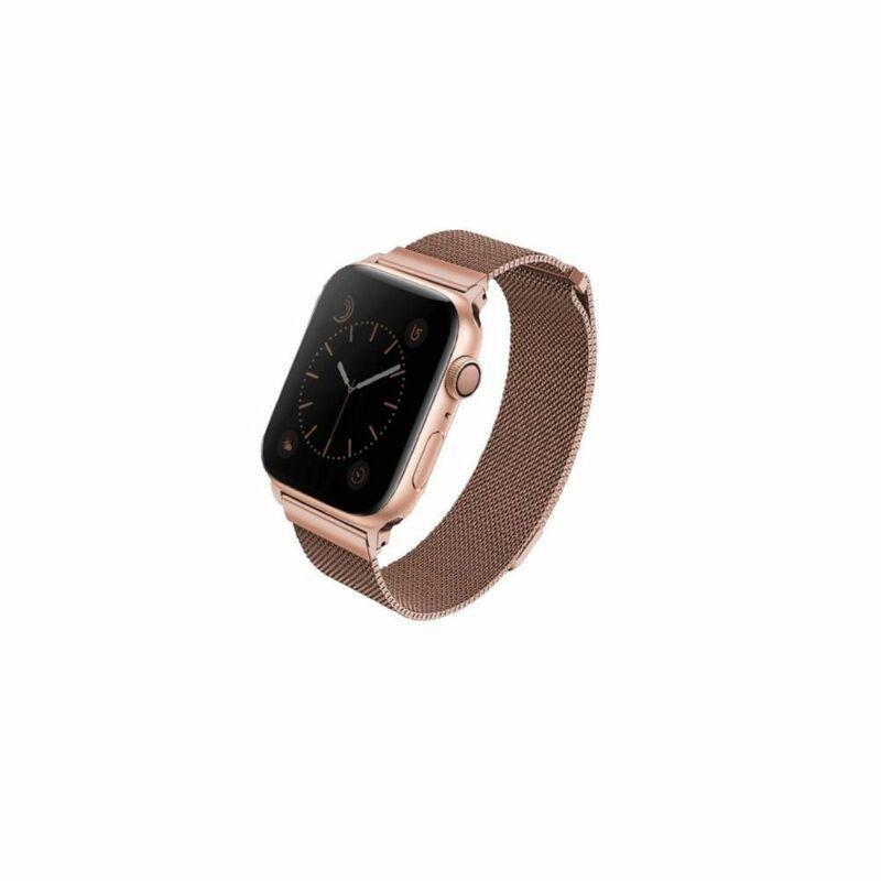 Uniq Dante Mesh Steel Strap 40mm Rose Gold for Apple Watch S4 (Compatible with Apple Watch 38/40/41mm), , medium