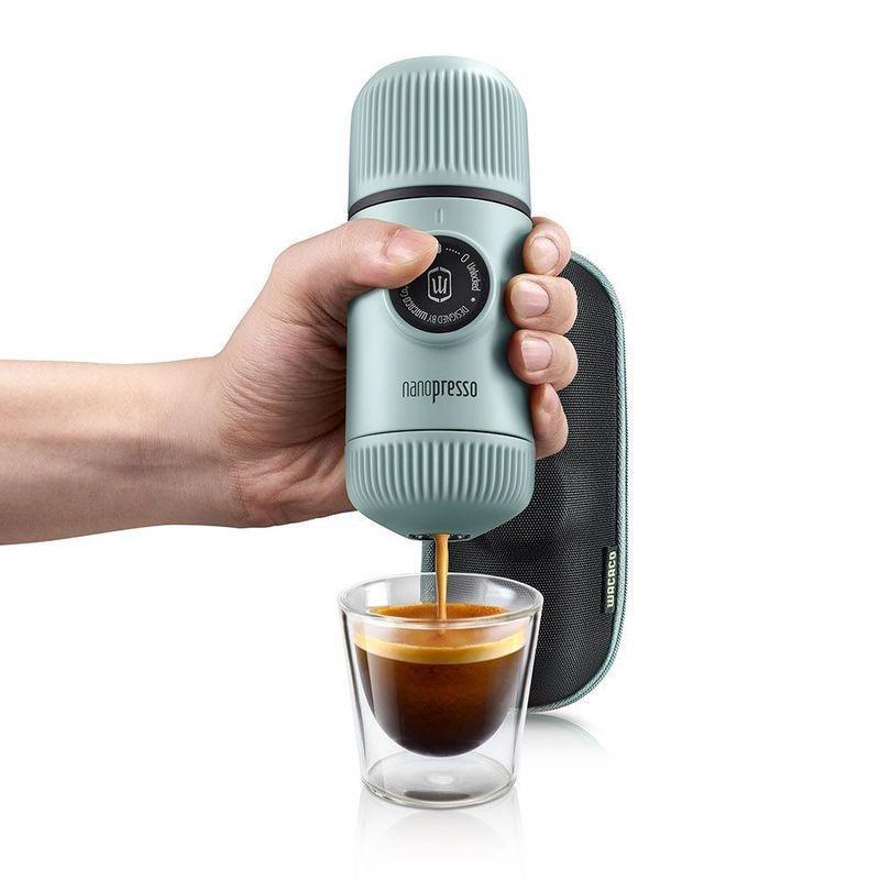 Wacaco Nanopresso Ground Machine Arctic Blue + Case, , large image number 1