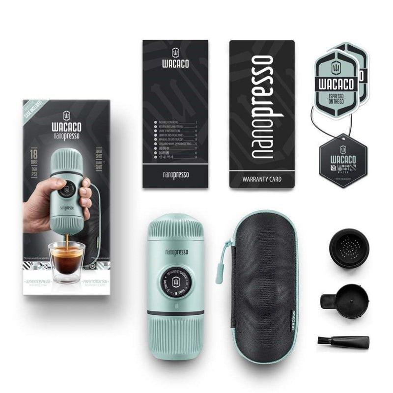 Wacaco Nanopresso Ground Machine Arctic Blue + Case, , large image number 2