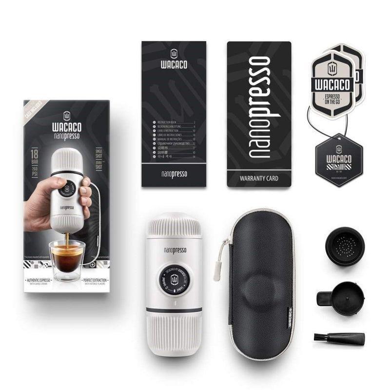 Wacaco Nanopresso Ground Machine Chill White + Case, , large image number 1