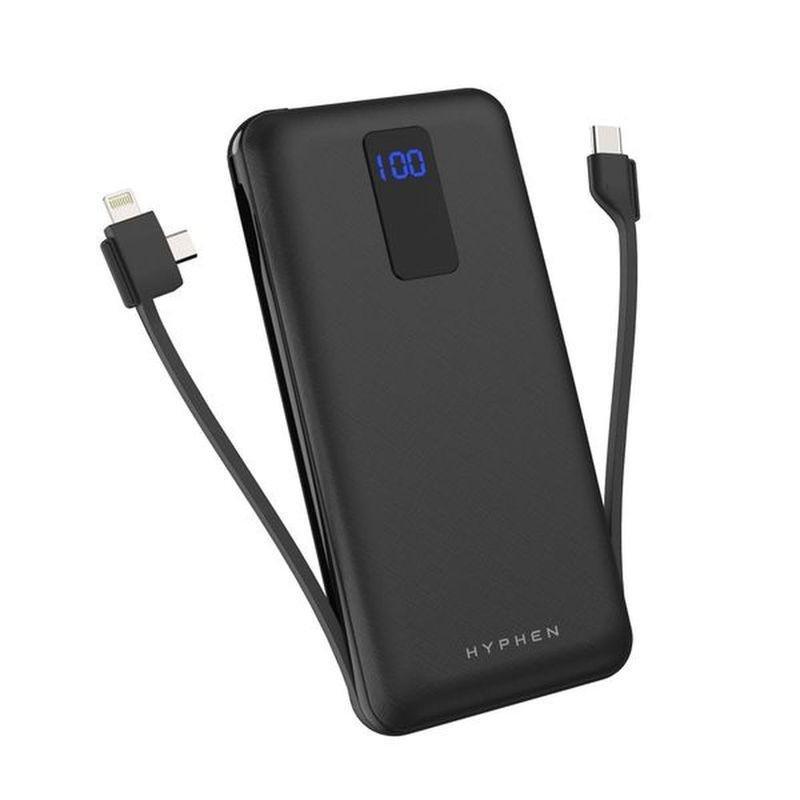 HYPHEN X2 20000mAh Black Slim Power Bank, , large image number 0