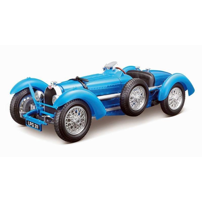 BBurago Bugatti Type 59 Blue 1.18 Scale Model Car, , large image number 0