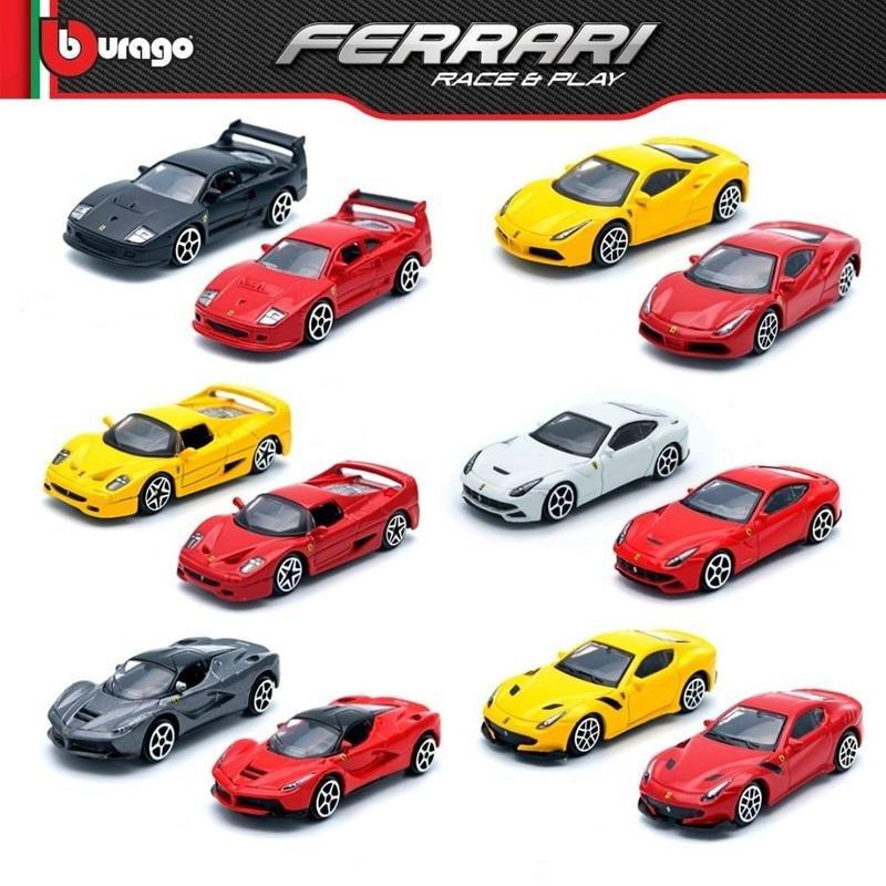 BBurago Ferrari 1.64 Die-Cast Model Car (Assortment - Includes 1), , large image number 0