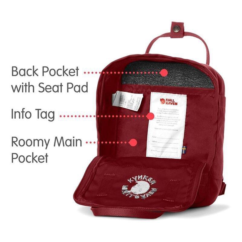Fjallraven Re-Kanken Mini Backpack Red, , large image number 3