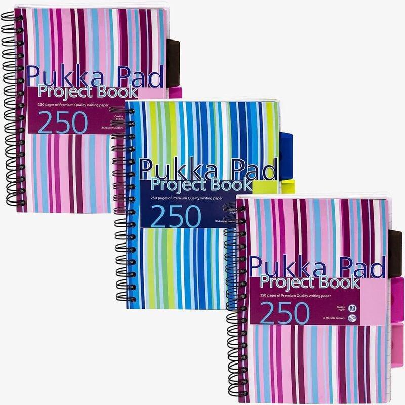 Pukka Pad A5 Project Book (250 Pages) (Assortment - Includes 1), , large image number 0