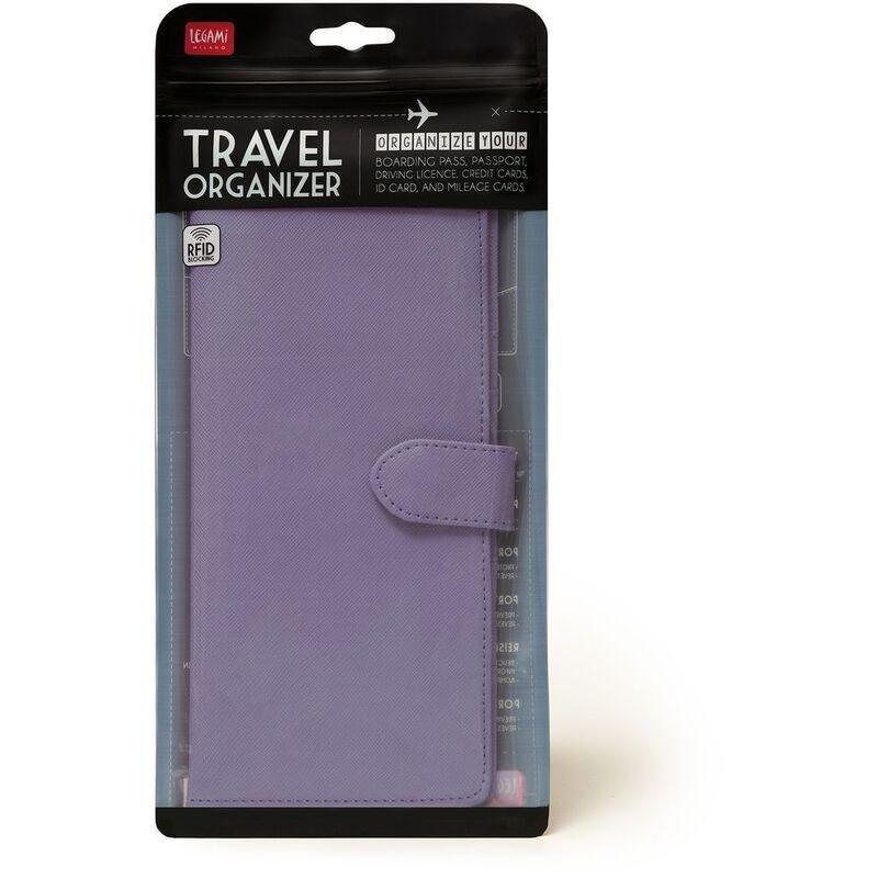 Legami Travel Organiser - Lilac, , large image number 2