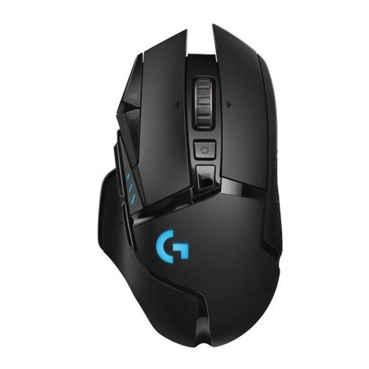 Logitech G 910-005568 G502 LIGHTSPEED Wireless Gaming Mouse with HERO Sensor and Tunable Weights, , large image number 0