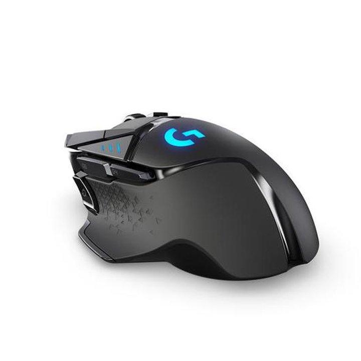 Logitech G 910-005568 G502 LIGHTSPEED Wireless Gaming Mouse with HERO Sensor and Tunable Weights, , large image number 1
