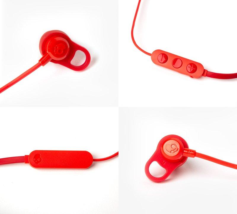 Skullcandy Jib+ Red Wireless In-Ear Earphones, , large image number 1