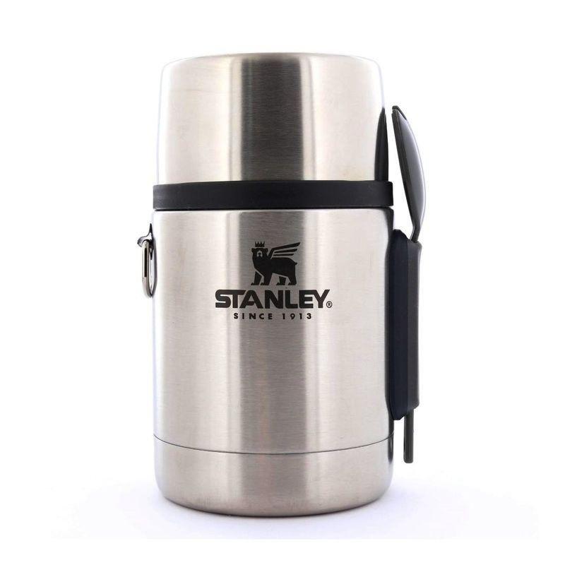 Stanley Adventure All-in-One Stainless Steel Vacuum Food Jar 532ml - Grey, , large image number 0