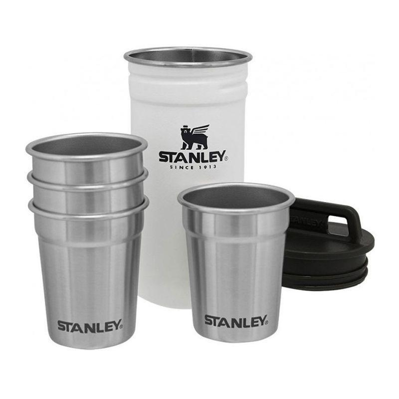 Stanley Adventure Nest Shot Glass Set Polar White (4 x 59ml), , large image number 1