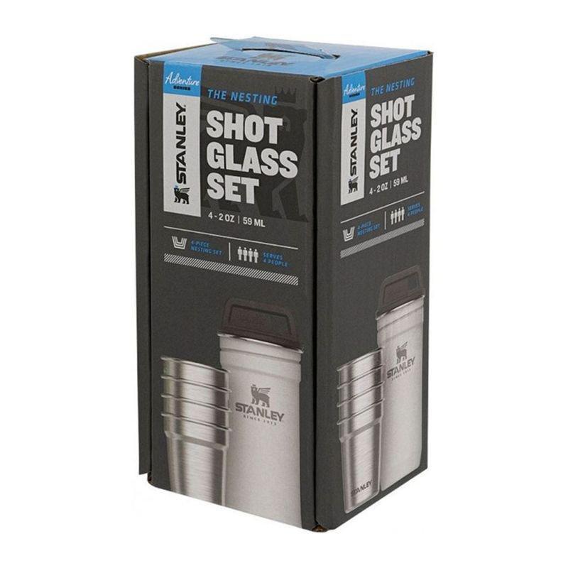 Stanley Adventure Nest Shot Glass Set Polar White (4 x 59ml), , large image number 2