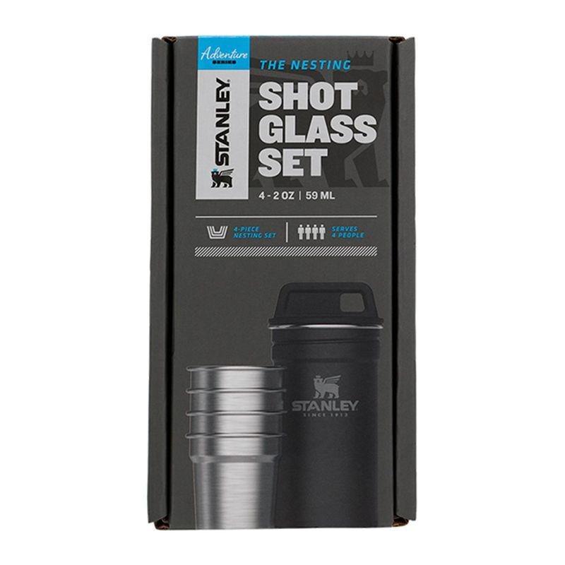 Stanley Adventure Nest Shot Glass Set Matt Black (4 x 59ml), , large image number 1