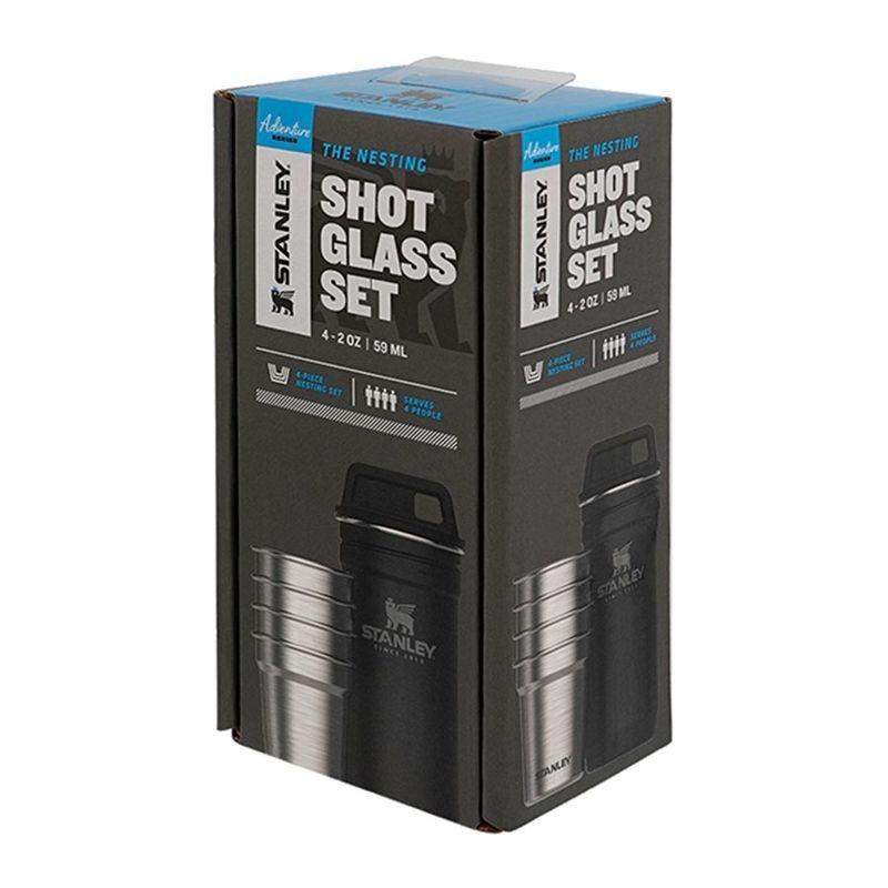 Stanley Adventure Nest Shot Glass Set Matt Black (4 x 59ml), , large image number 2