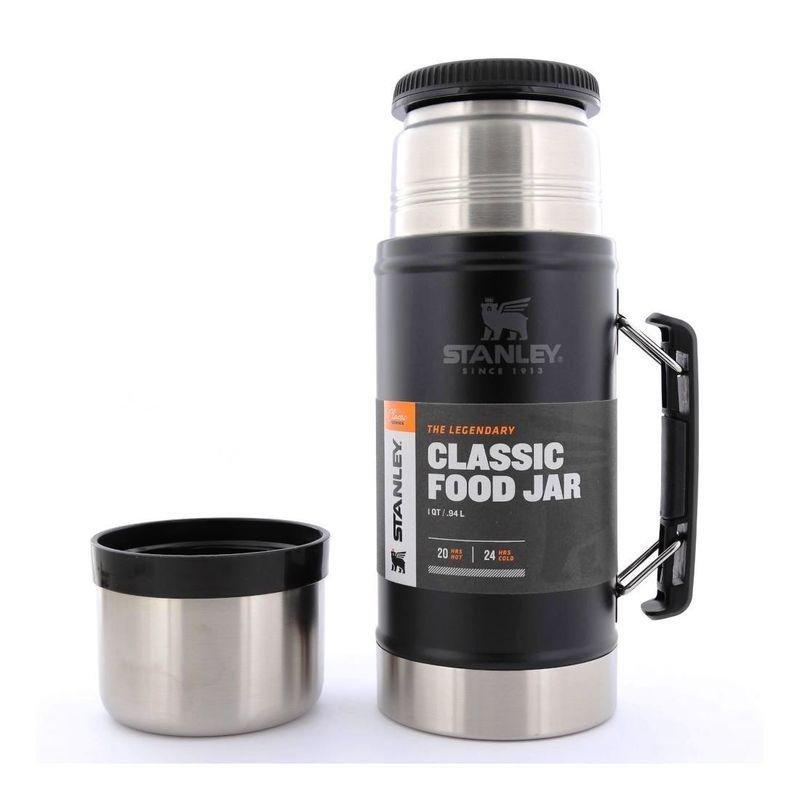 Stanley 946ml Classic Vacuum Food Jar M.Black, , large image number 1