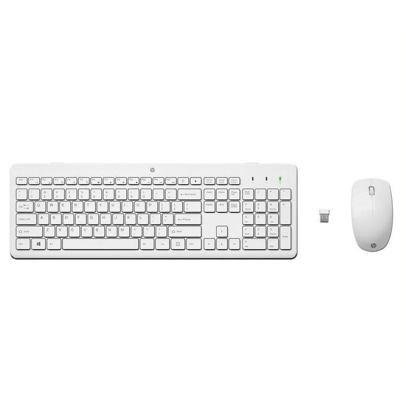 HP 230 Wireless Mouse And Keyboard Combo Set - White (Arabic/English), , medium