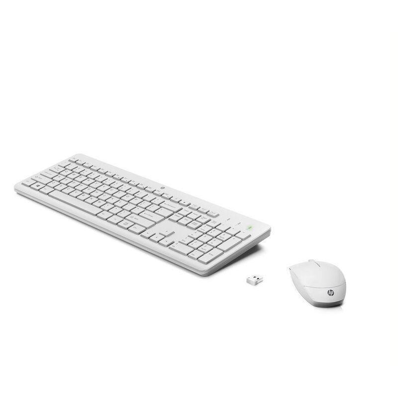 HP 230 Wireless Mouse And Keyboard Combo Set - White (Arabic/English), , medium