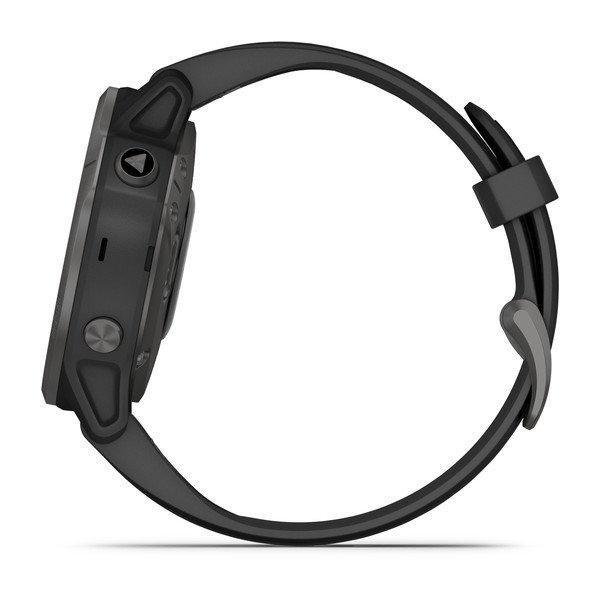 Garmin Fenix 6S Sapphire 42mm Carbon Grey DLC with Black Band Smartwatch, , large image number 4