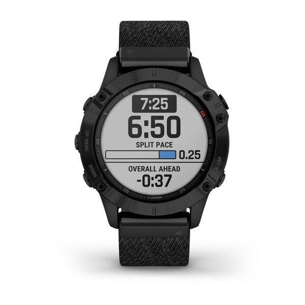 Garmin Fenix 6 Sapphire 47mm Black DLC with NTL Nylon Band Smartwatch, , large image number 8