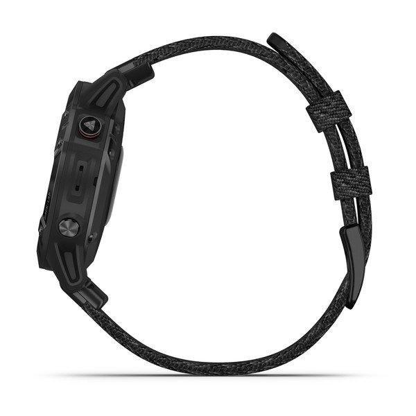 Garmin Fenix 6 Sapphire 47mm Black DLC with NTL Nylon Band Smartwatch, , large image number 10