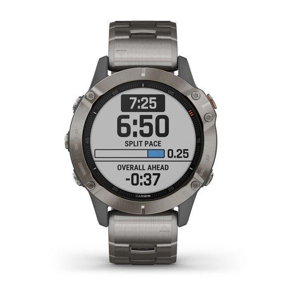 Garmin Fenix 6 Sapphire 47mm Titanium Grey with Titanium Band Smartwatch, , large image number 16