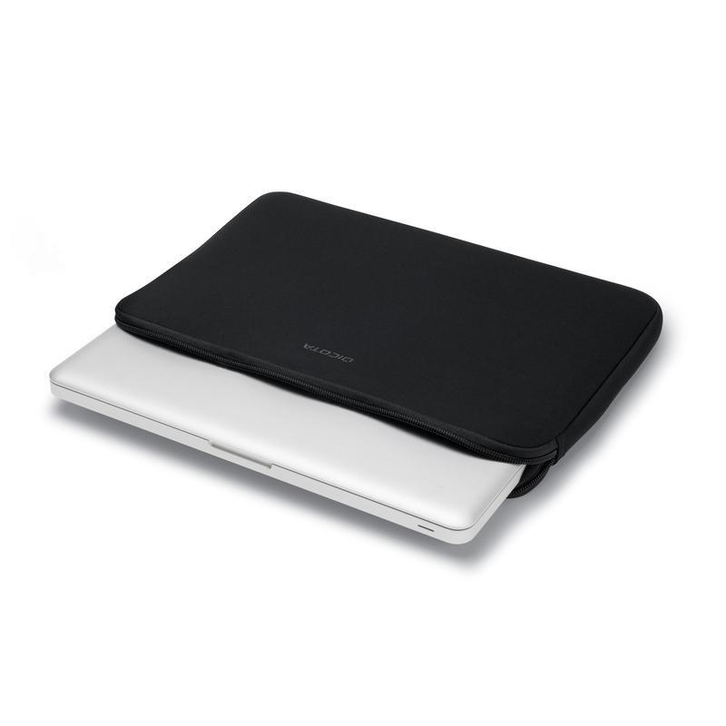 Dicota Perfect Skin 14-14.1 Black Laptop Sleeve, , large image number 3
