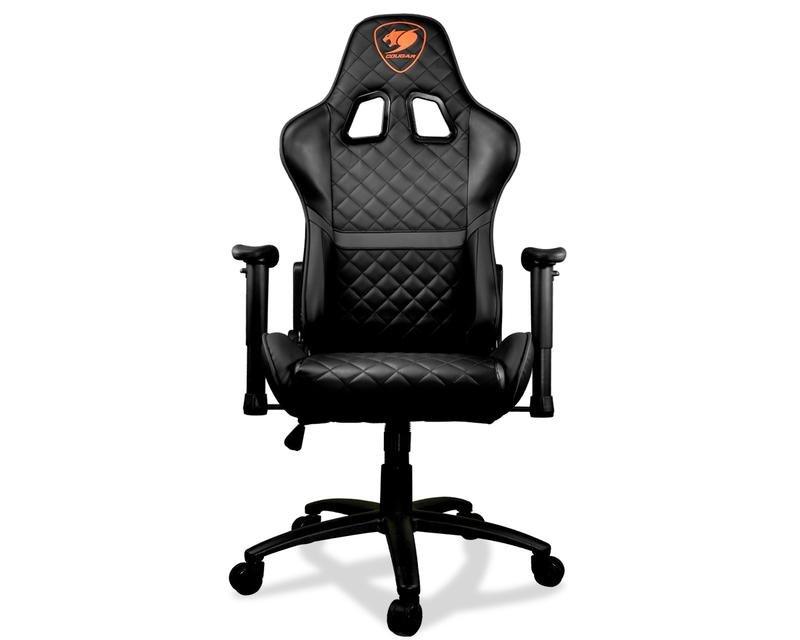 COUGAR - Cougar Armor One Adjustable Black/Orange Gaming Chair