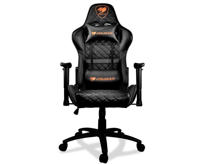 COUGAR - Cougar Armor One Adjustable Black/Orange Gaming Chair