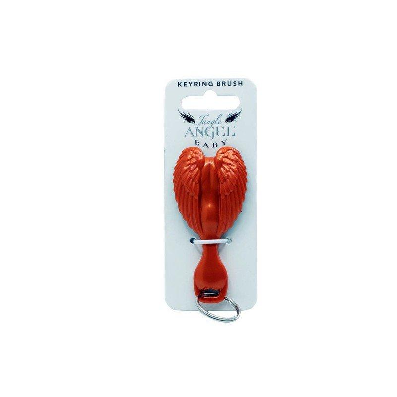 Tangle Angel Hair Brush Key Ring Orange, , large image number 0