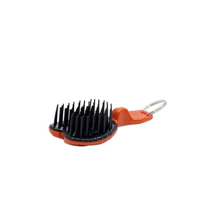Tangle Angel Hair Brush Key Ring Orange, , large image number 2