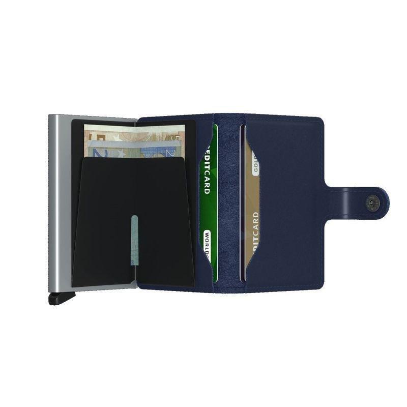 Secrid Miniwallet Leather Wallet Original Navy, , large image number 2