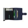 SECRID - Secrid Miniwallet Leather Wallet Original Navy