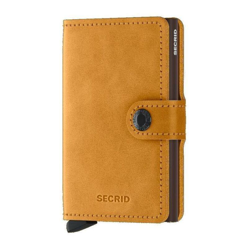 Secrid Miniwallet Leather Wallet Vintage Ochre, , medium