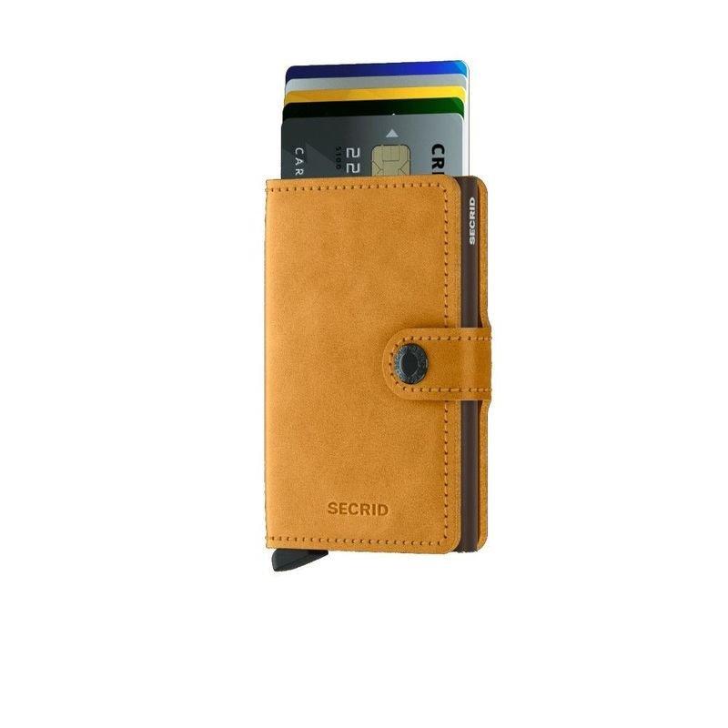 Secrid Miniwallet Leather Wallet Vintage Ochre, , large image number 5
