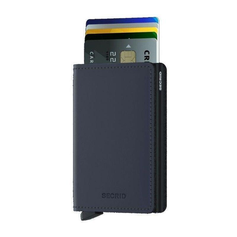Secrid Slimwallet Leather Wallet Matte Night Blue, , large image number 0