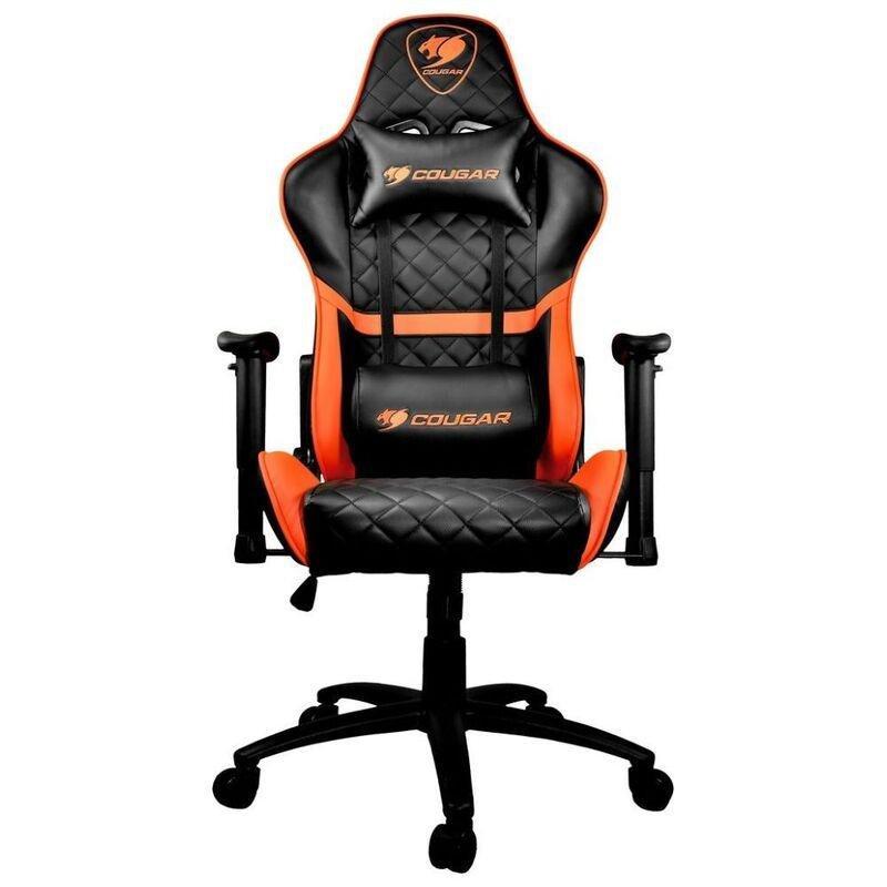 COUGAR - Cougar Armor One X Black/Orange Adjustable Gaming Chair